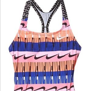 Nike Kids Girl's Clash Racerback One-Piece